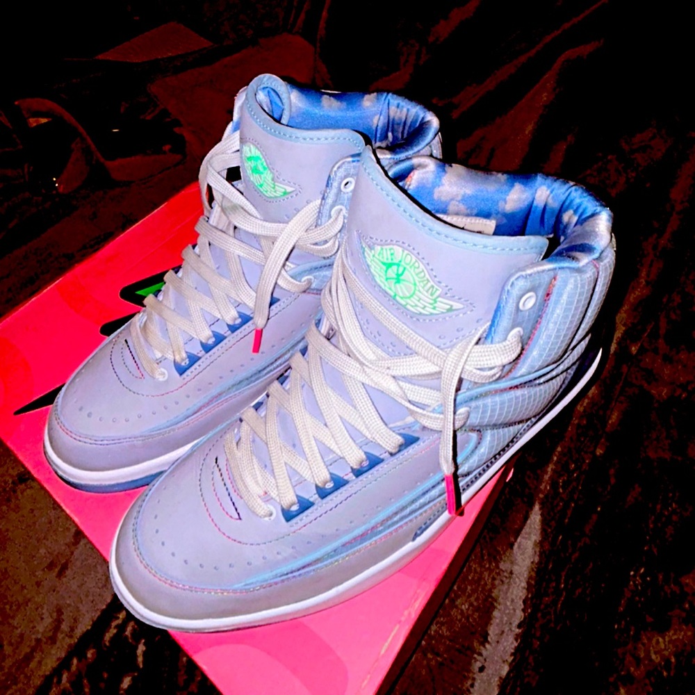 Jbalvin special edition air Jordan’s retro 2
